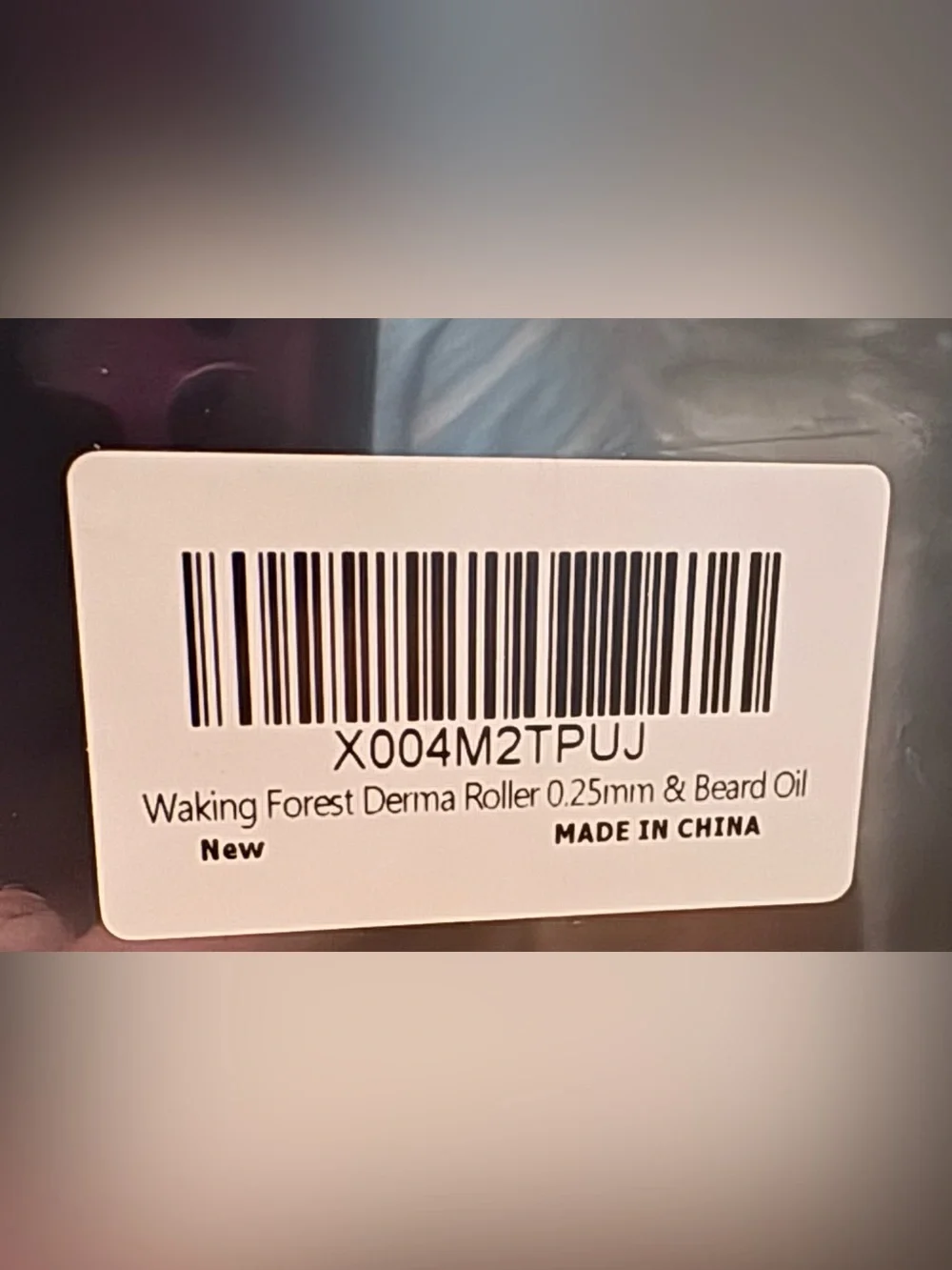 Waking Forrst Beard Care Set for Men Roller & Oil Sealed NWT